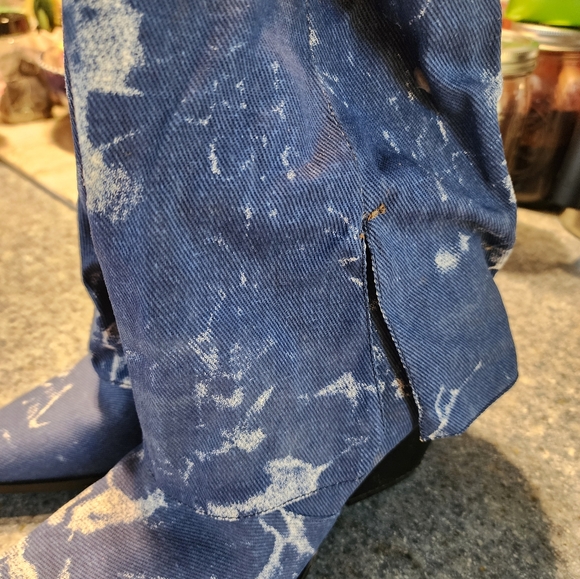 Brand new denim booties. - Picture 2 of 16